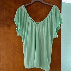 American Eagle Outfitters Light Green Top